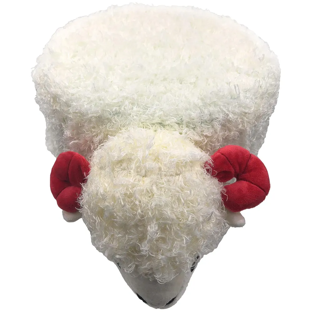 Sheep Children's Favourite Animal Stool, Chair, Ottoman, Foot Rest. (Kids, Sheep)