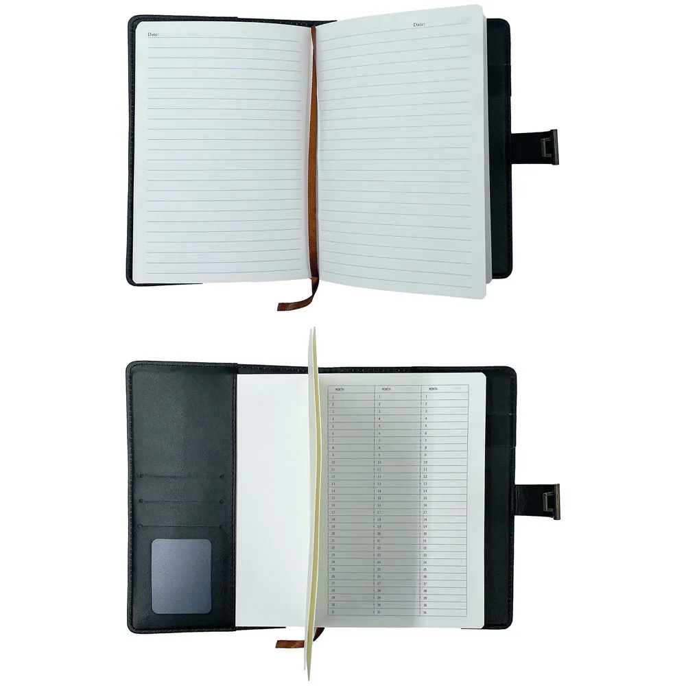 Lock Diary Black with Number Lock