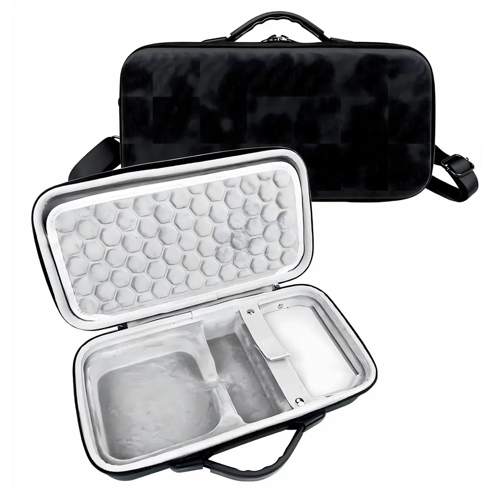 Hard Carry Case Compatible with Mac mini M4 Series Desktop Computer Hard Shell Carrying Case, Protective Travel Case Storage Bag- 33.5 Cm x 17 cm x 8 Cm EVA