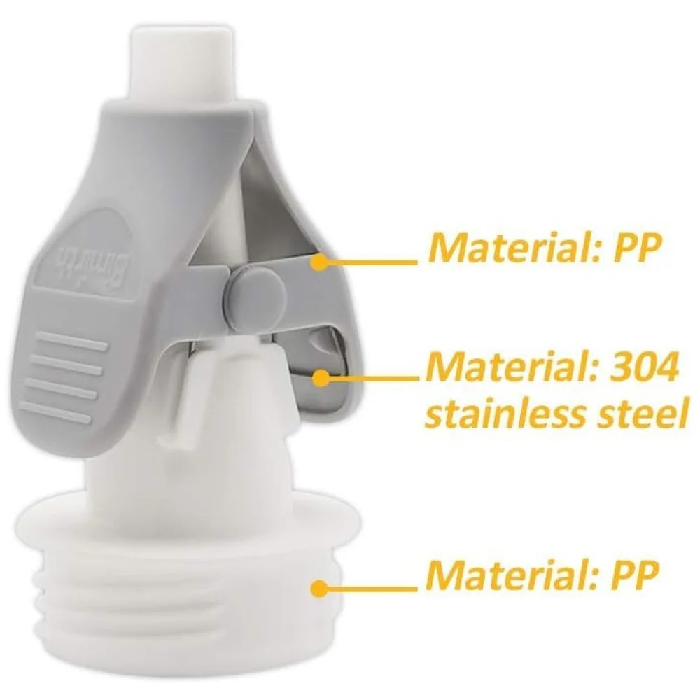 Baby Breastmilk Storage Bag Adapters Wide Neck Flange BPA Free