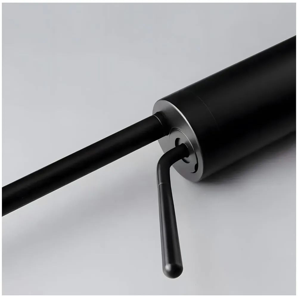 Black Drop Mixer Hot and Cold Basin Tap Faucet Sink Mixer Black Colour Tall Body for Basin Tap Faucet Bathroom Kitchen - 43 Cm Height