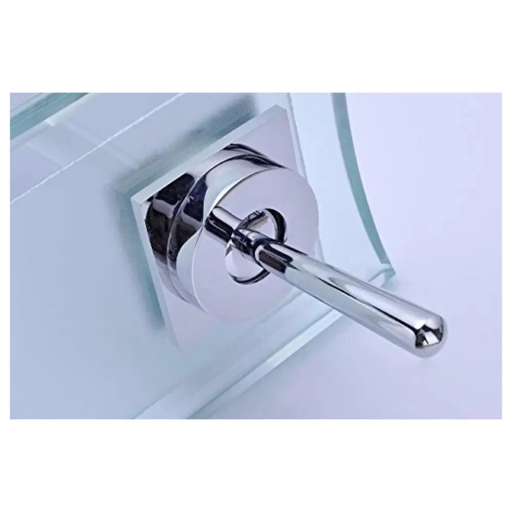 Copper 90 degrees Bathroom Faucet, Multicolour, Ceramic finish