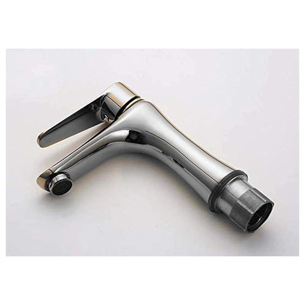 Silver Chrome Single Lever Pillar Cock Cold Water 6 inch