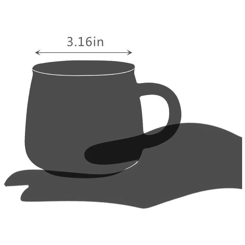 Ceramic Ceramic Mug With Spoon And Lid