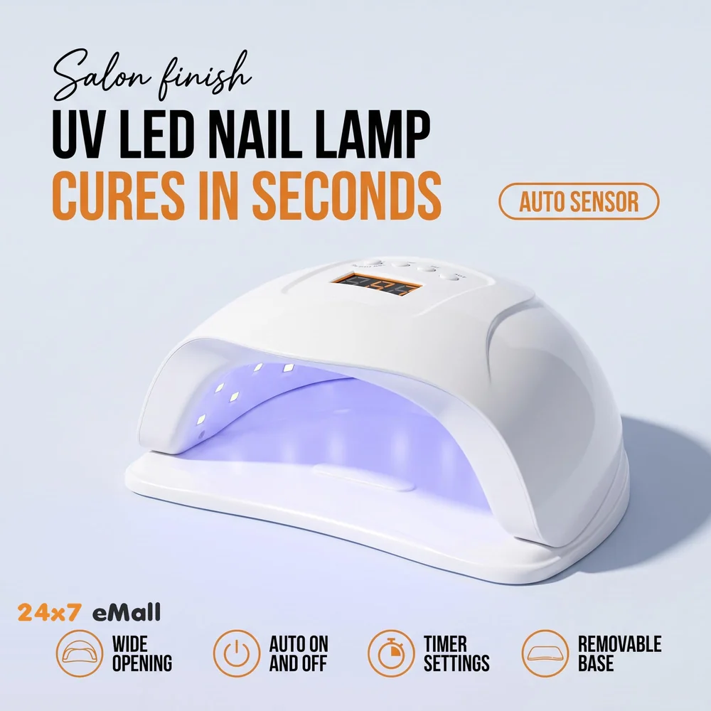 Professional 48w 24 LEDs Automatic Sensor LED UV Nail Dryer Nail Curing Nail Art Lamp Manicure Pedicure Tool.