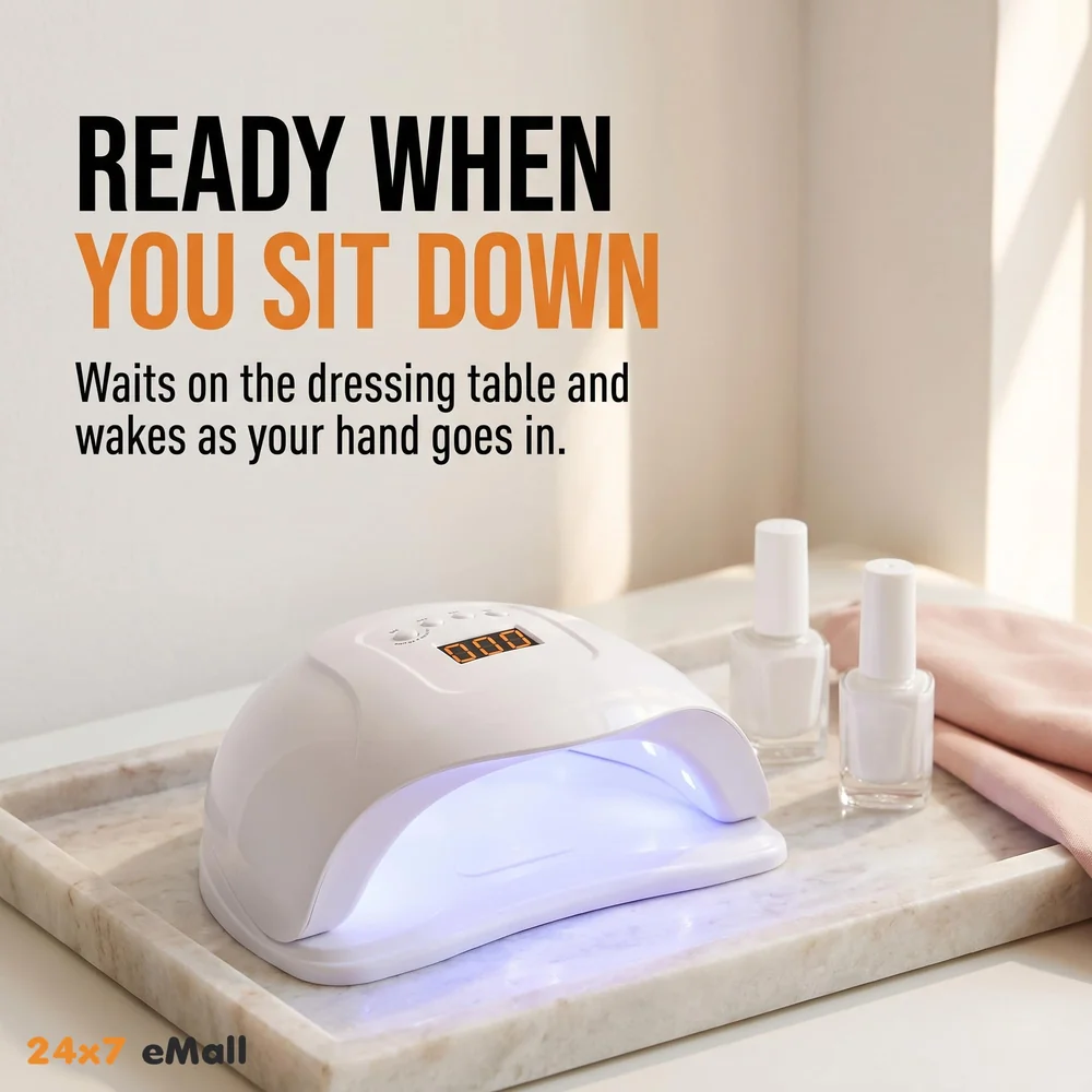 Professional 48w 24 LEDs Automatic Sensor LED UV Nail Dryer Nail Curing Nail Art Lamp Manicure Pedicure Tool.