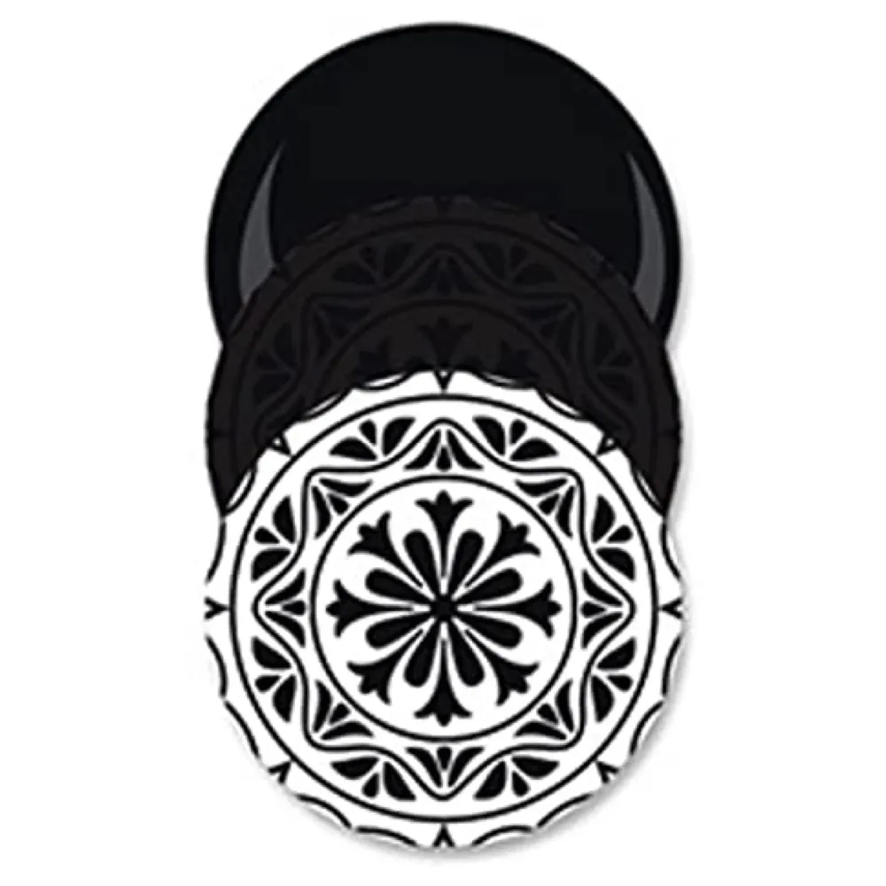 Nail Art Stamping Thick Highly Pigmented Nail Polish for Nail Art Black, 10ML