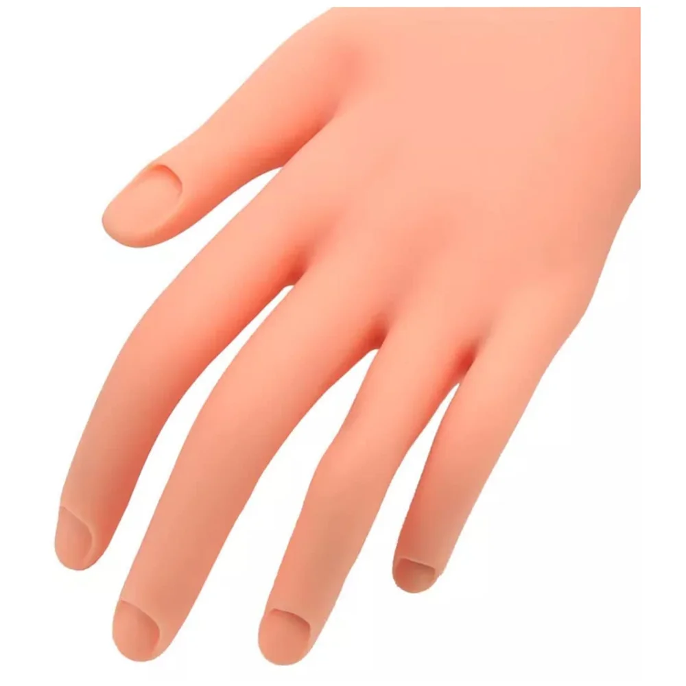 Practice Hand for Nail Art Flexible Plastic Mannequin Display