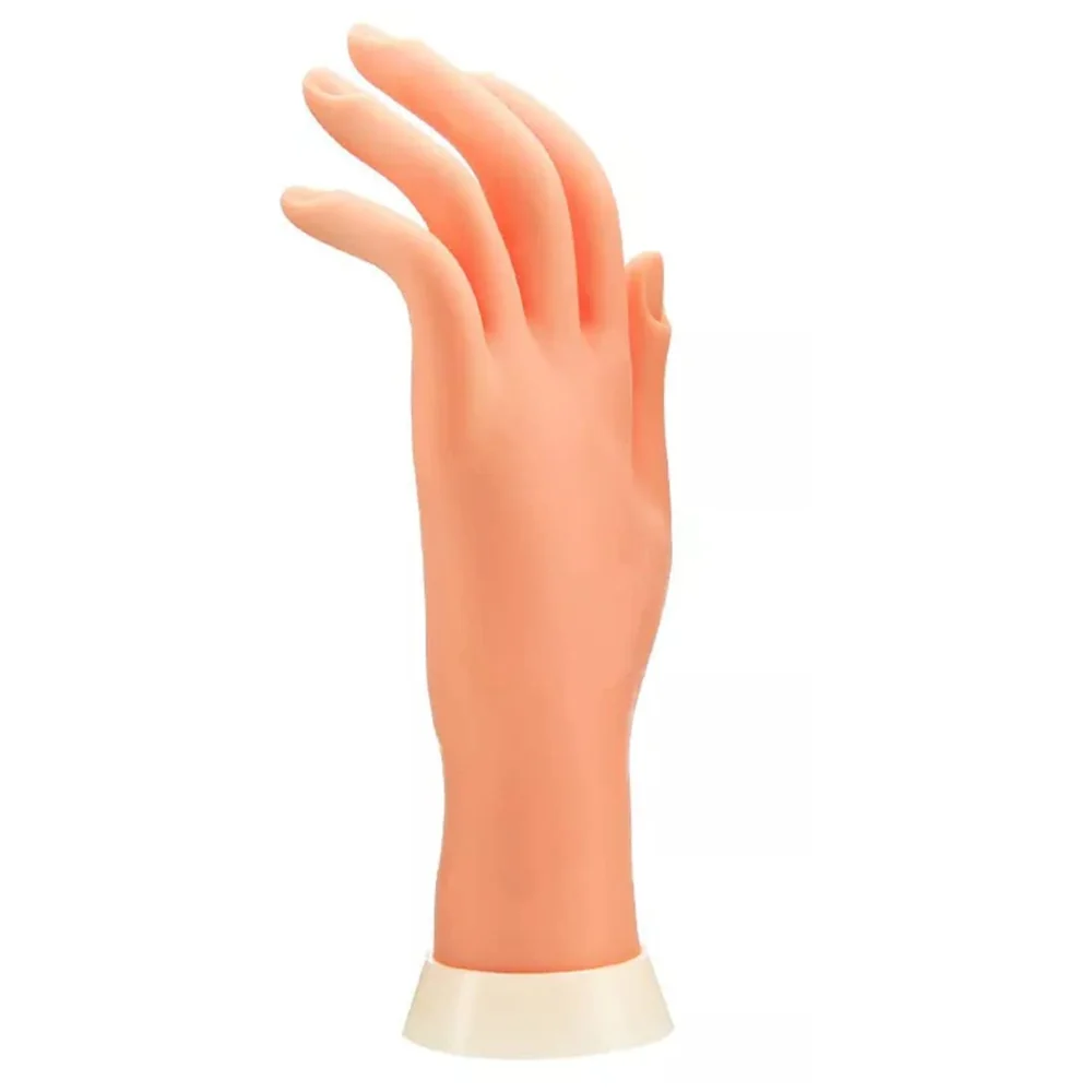 Practice Hand for Nail Art Flexible Plastic Mannequin Display
