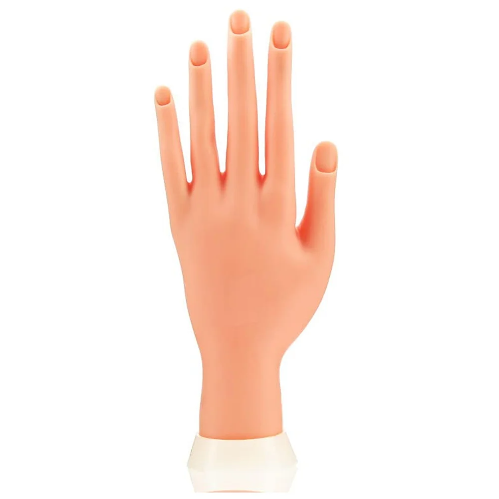 Practice Hand for Nail Art Flexible Plastic Mannequin Display