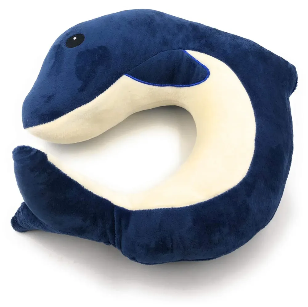 Velvet Neck Pillow (Set of 3) (Multicolored_neck pillow)
