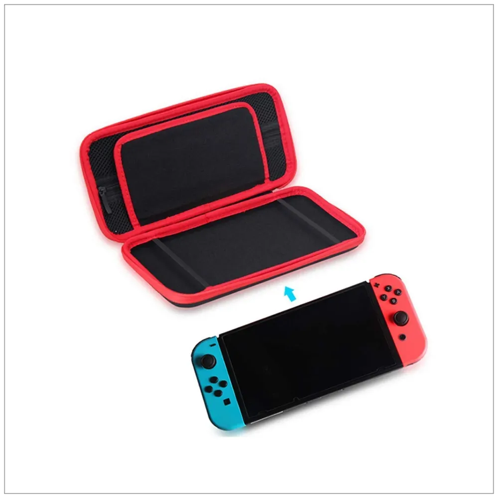 Water Resistant Cases, Travel Carrying Pouch Holder Protective Storage Bag for Nintendo Switch Gaming Console and Joy-Cons.