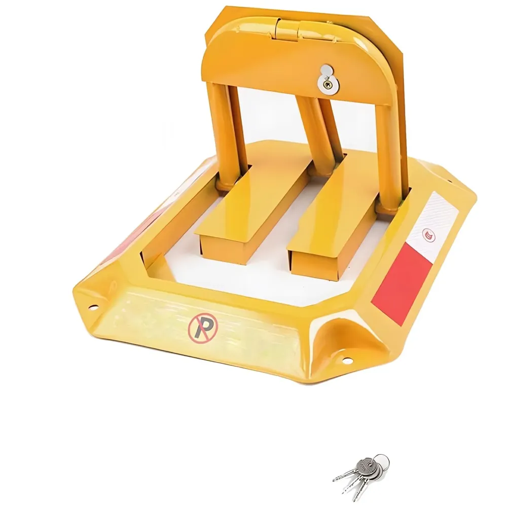 Parking Barrier Parking Space Lock Manual Parking Blocker Thickened Safety Anti Parking Blocker for Private Parking Indoor and Outdoor Use