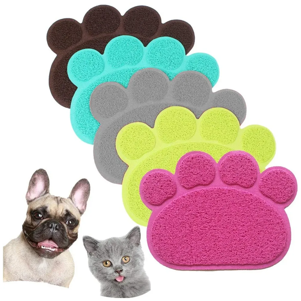 Multi-Purpose Pet Mat for Dogs and Cats ~ Feeding, Sitting, Scratching, House Breaking, Sleeping Placemat (Large 22 x 22 Inches, Light Green)
