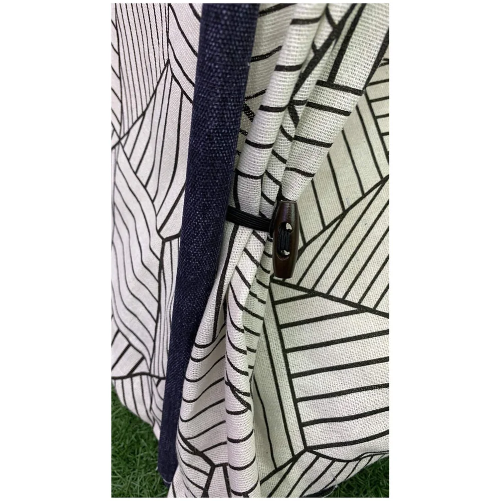 Pet Tent House Canopy 60 x 50 cm Cotton Canvas with Cushion Bed