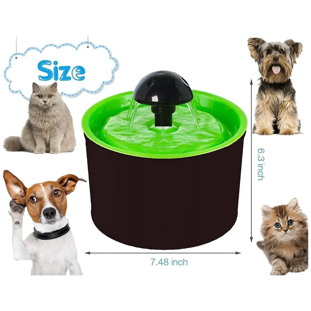 Cat Pet Fountain with FilterUltra Quiet Cat Drinking Fountain with Filter, Automatic Pet Water Fountain for Cats and Small Dogs