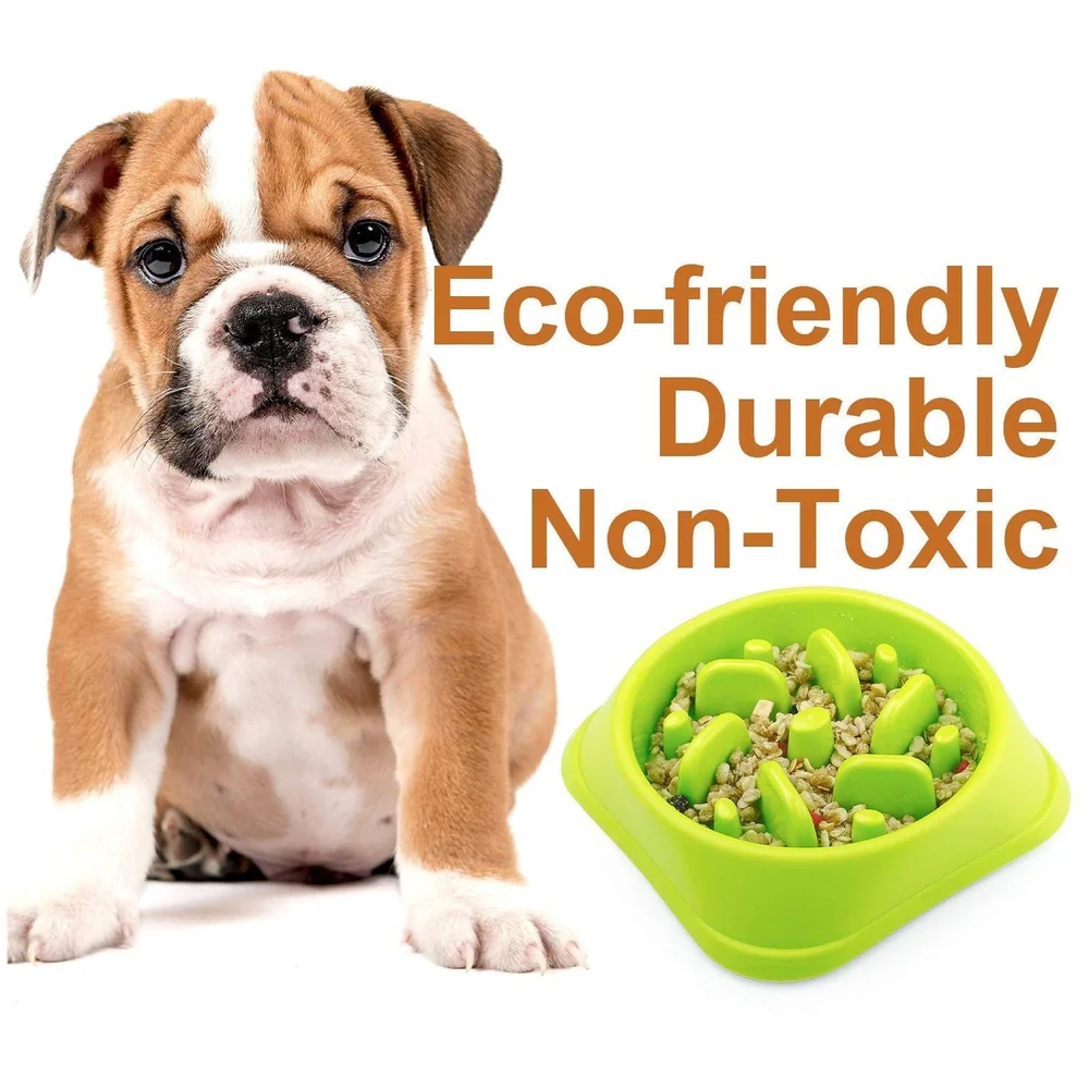 Slow Feeding Bowl for Dogs Dog Food Bowl, Cat Food for Digestion and Chewing Properly