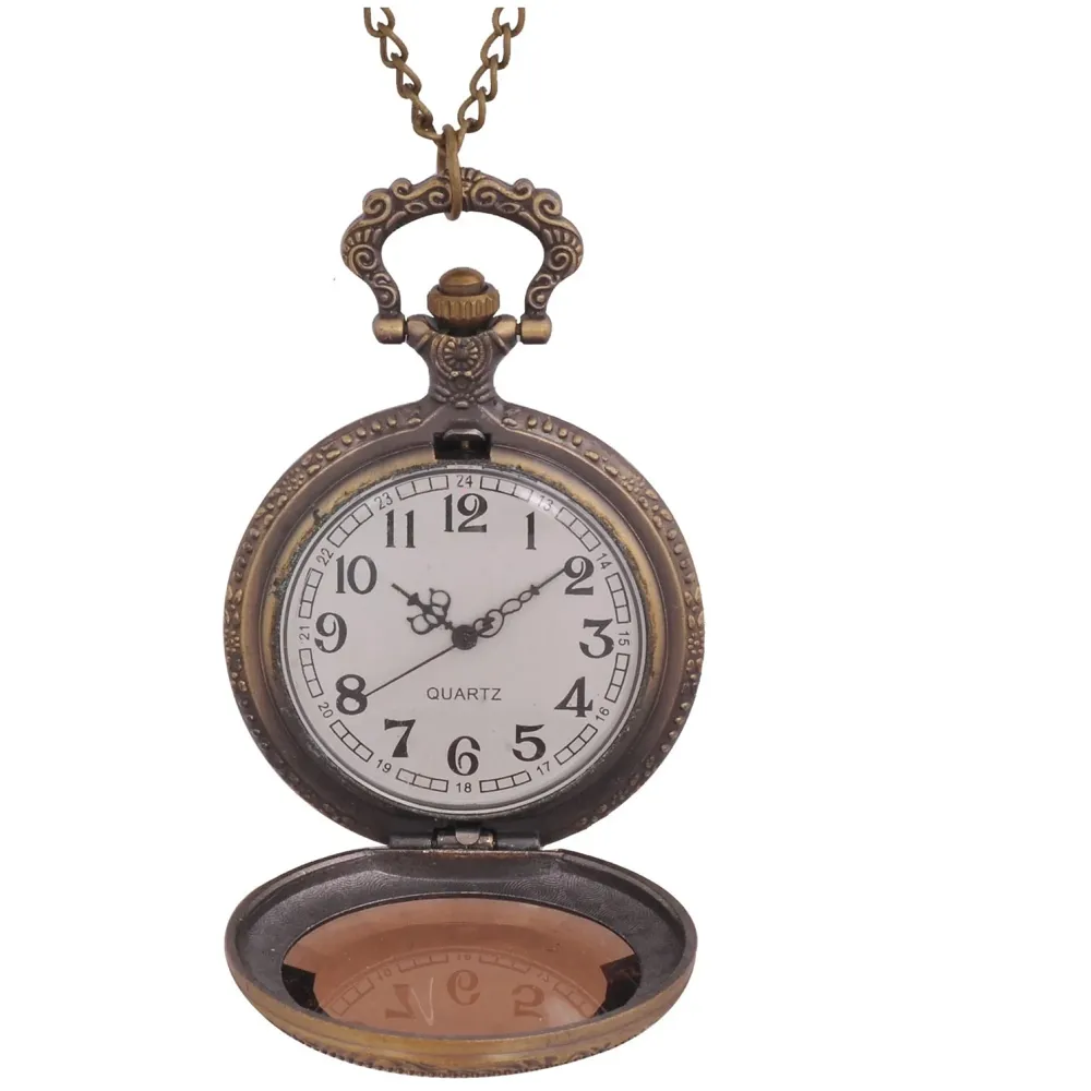 PERSONALISED PICTURE TRANSPARENT Limited Edition PREMIUM WATCH PENDANT/POCKET WATCH 4.5 cms Diameter