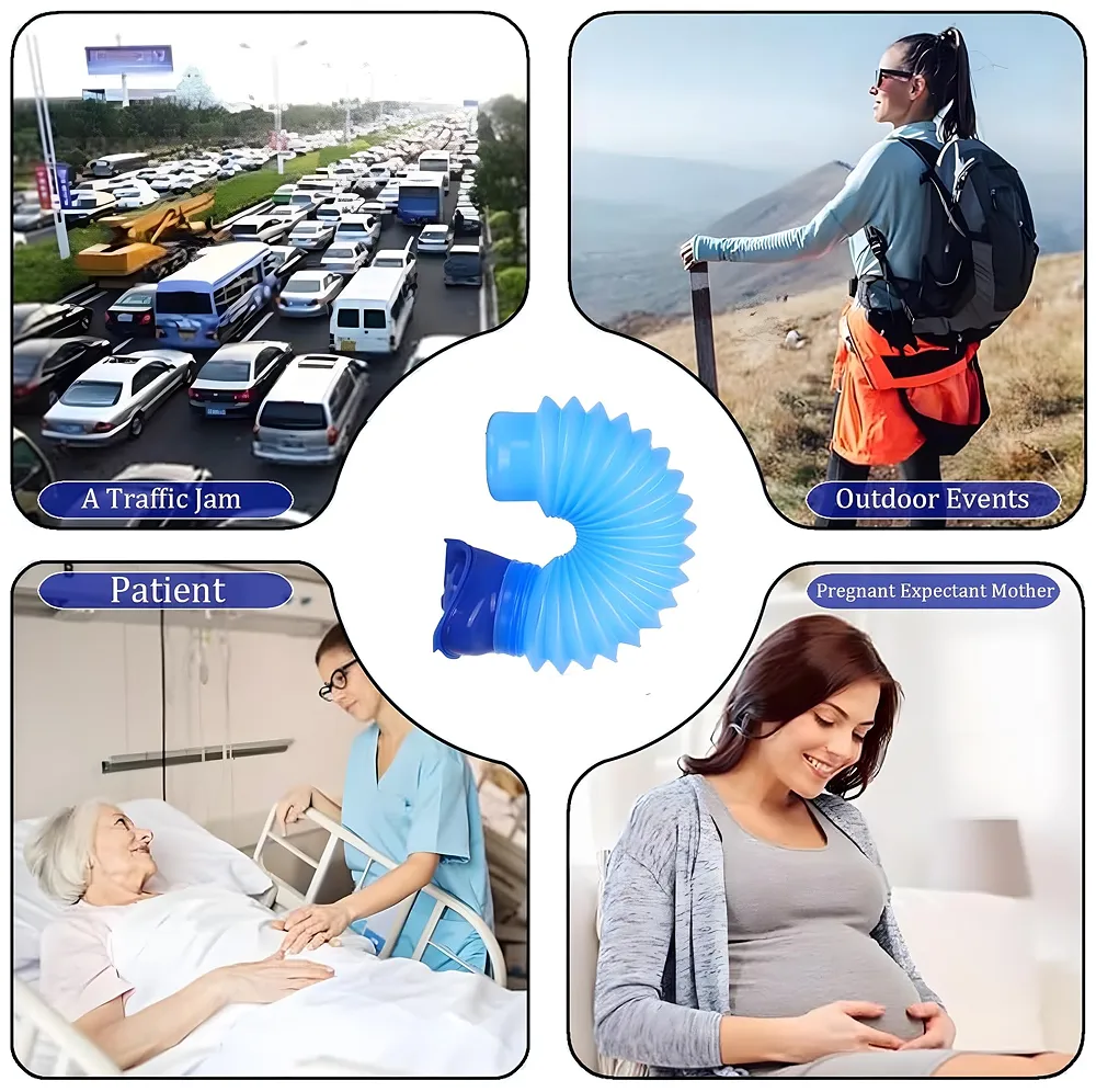 750 ml Portable Urine Bottle Sealed Lid Male Female Travel Car