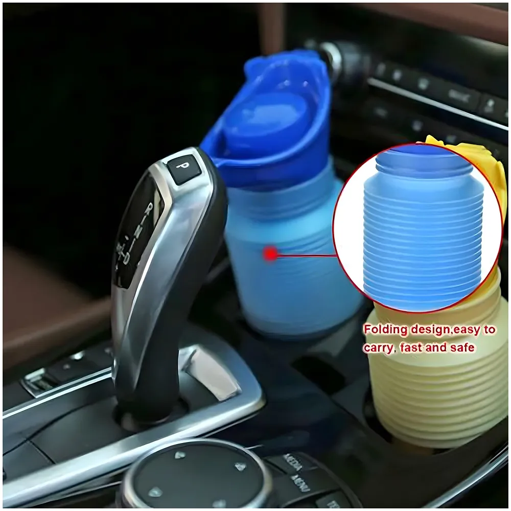 750 ml Portable Urine Bottle Sealed Lid Male Female Travel Car