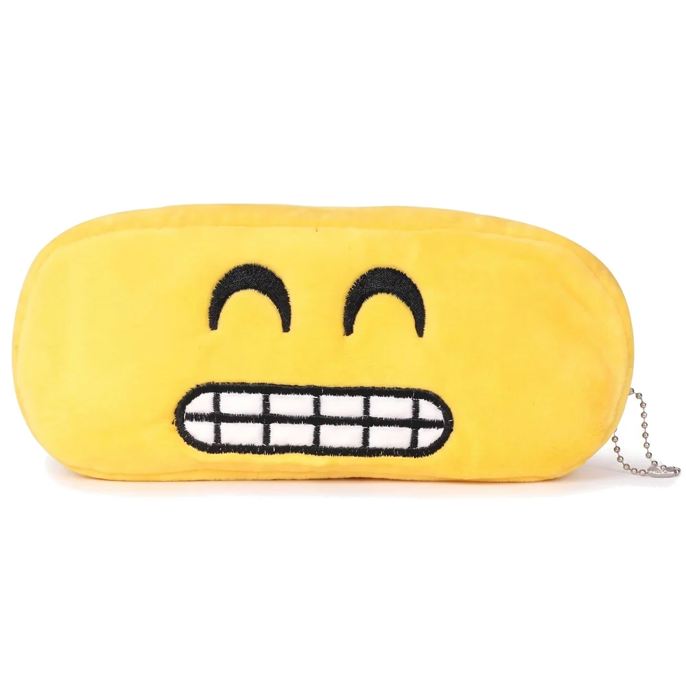 Children, Kids Favorite Soft Toys Emoji Pencil Box Pouch (Teeth)