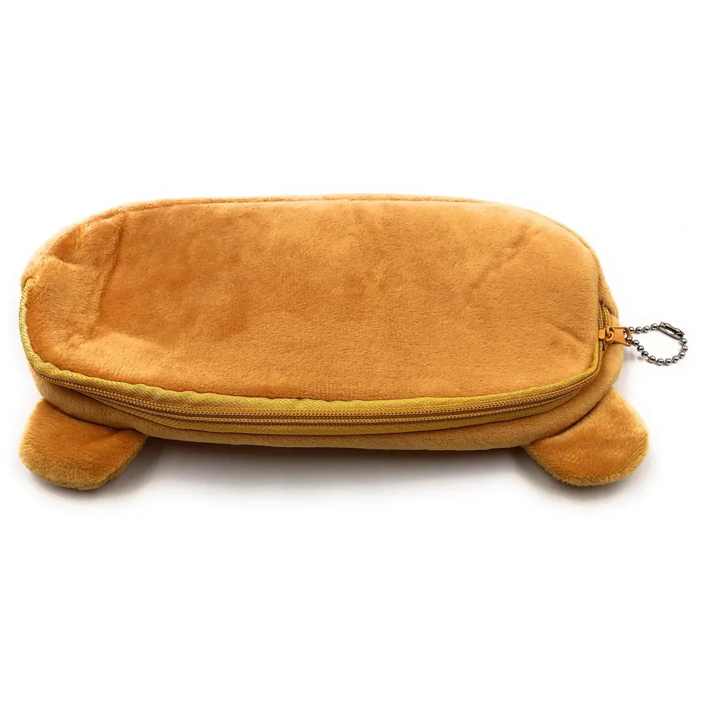 Emoji Pencil Pouch Soft Toys for Children, Kids Favorite Pencil Box (Bear)