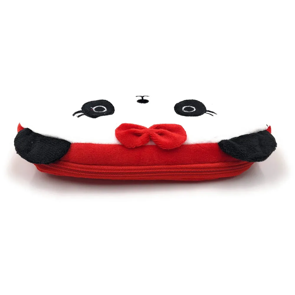 Lady Panda Animal Pencil Pouch Soft Toys for Children, Kids Favorite Pencil Box (Lady Panda)