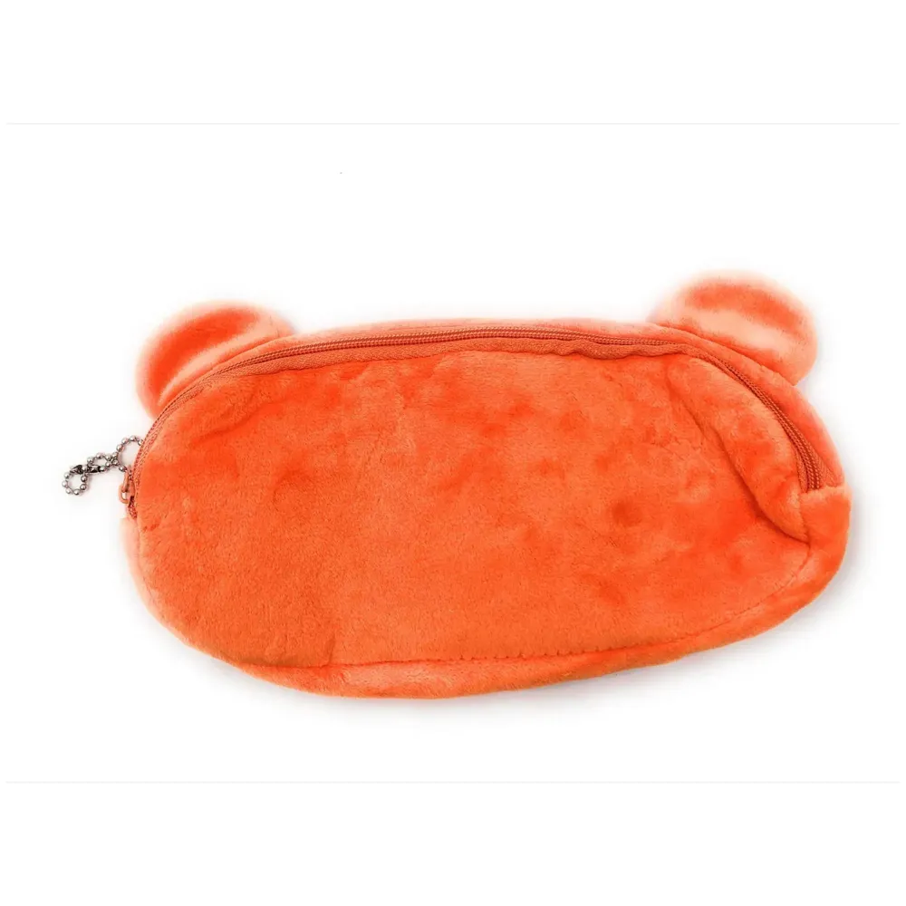 Emoji Pencil Pouch Soft Toys for Children, Kids Favorite Pencil Box (Tiger)