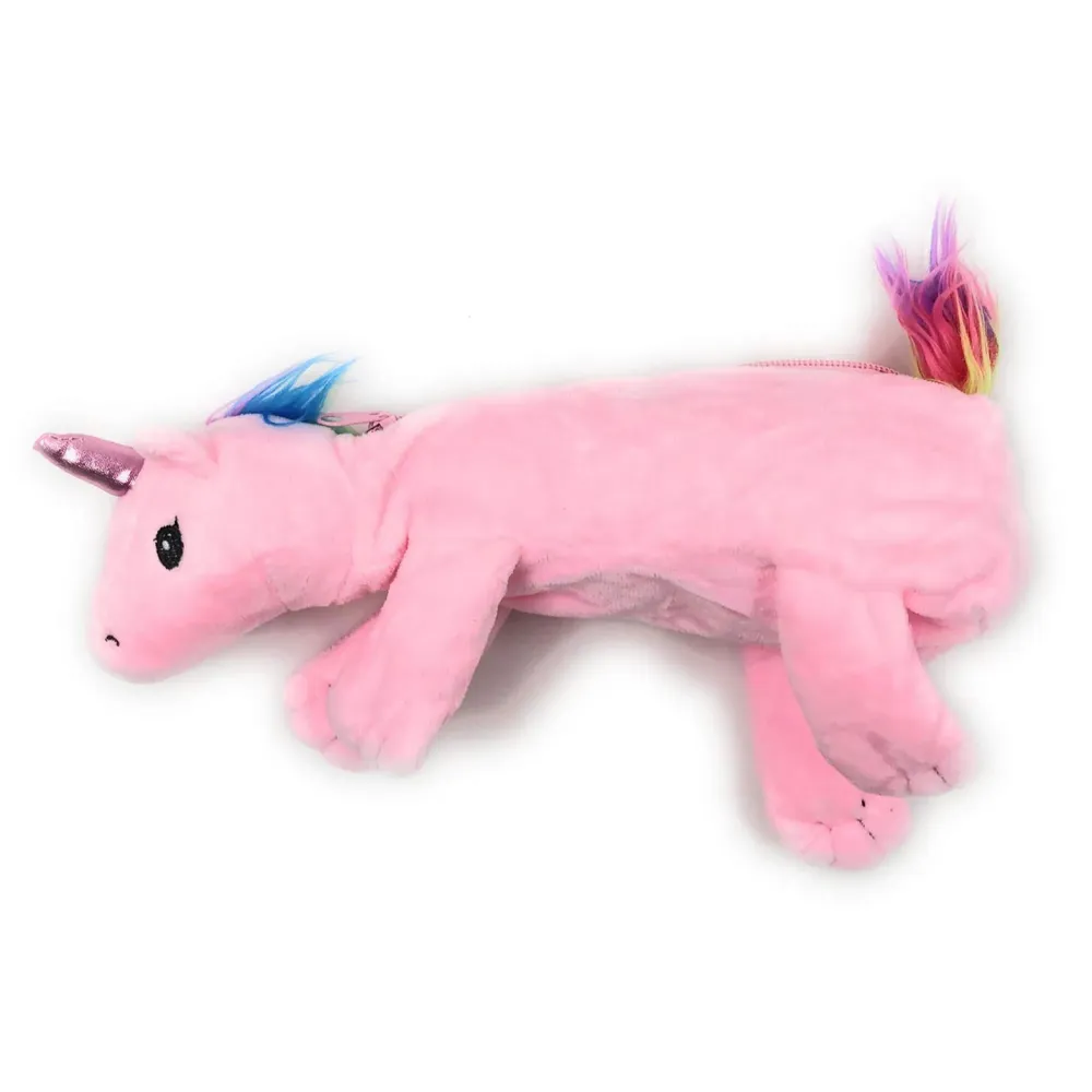 Unicorn Pencil Pouch Soft Toys for Children, Kids Favorite Pencil Box (3D Unicorn)