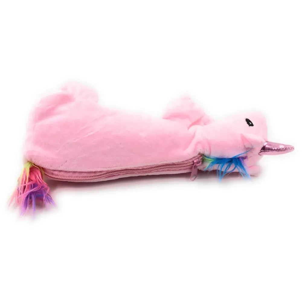 Unicorn Pencil Pouch Soft Toys for Children, Kids Favorite Pencil Box (3D Unicorn)