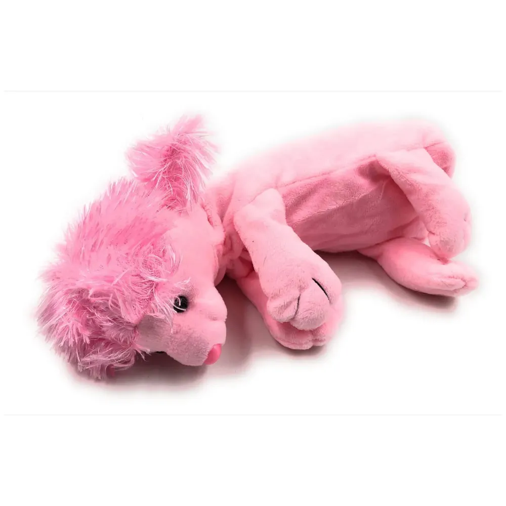 Pink Dog Pencil Pouch Soft Toys for Children, Kids Favorite Pencil Box (3D Pink Dog)