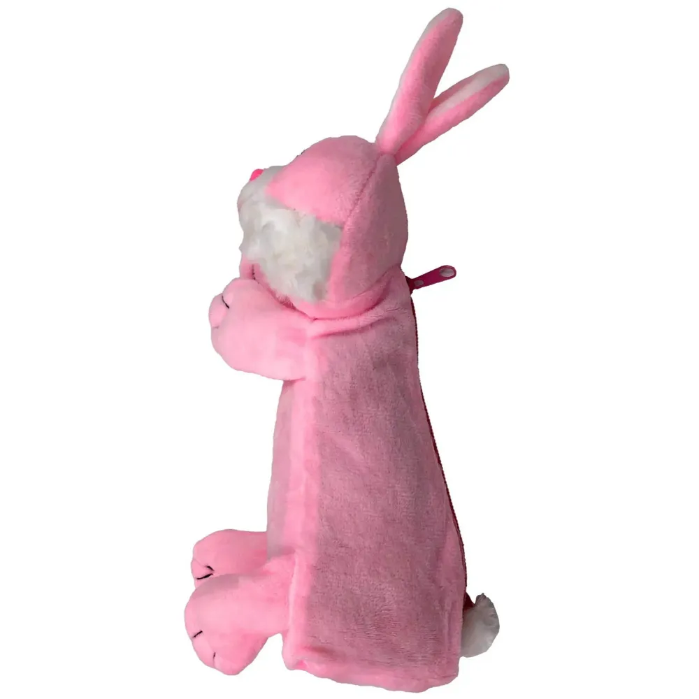 Rabbit Pencil Pouch Soft Toys for Children, Kids Favorite Pencil Box (3D Rabbit)