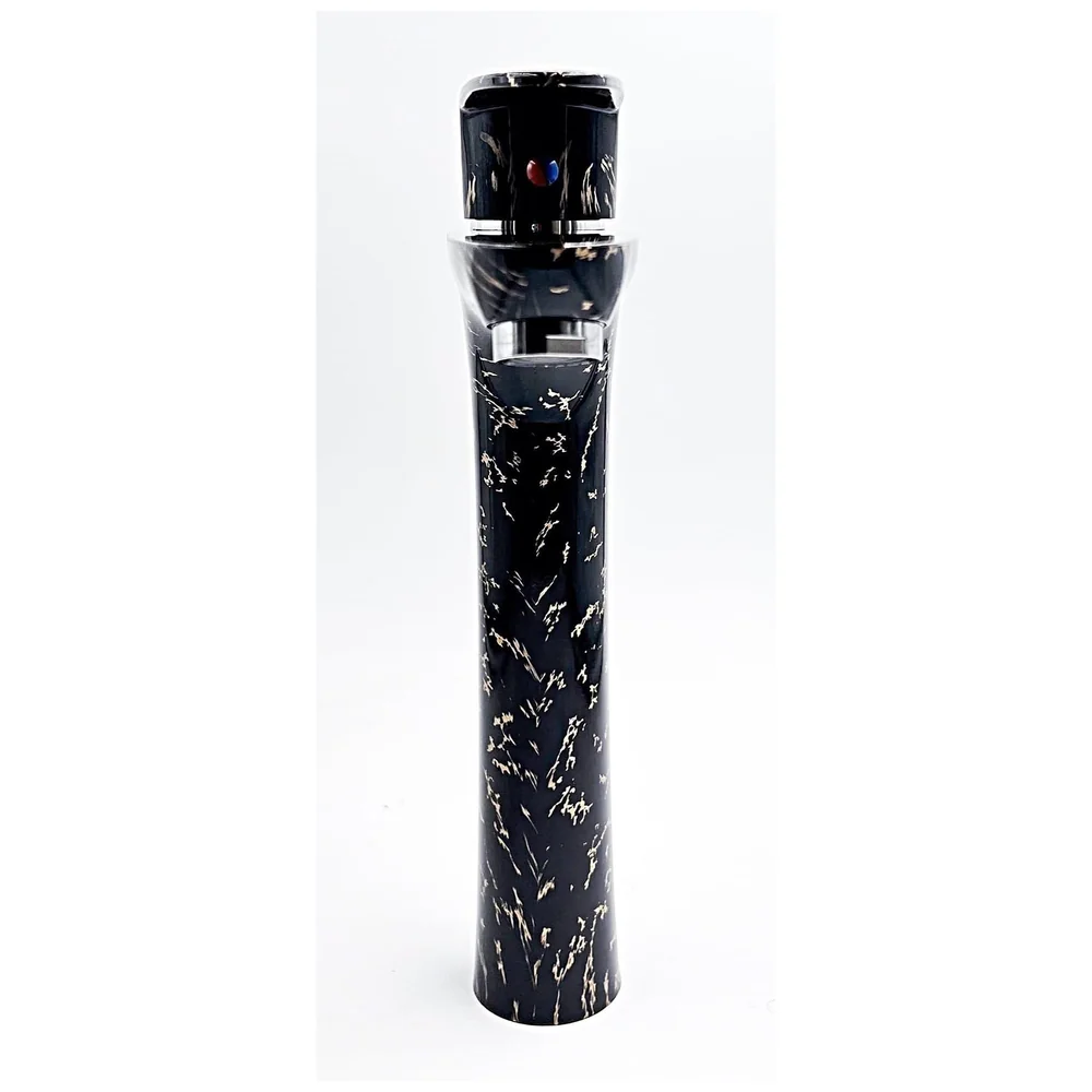 12 inch PVC Basin Mixer Faucet Tap Black Gold Marble Tall 30 cm Premium