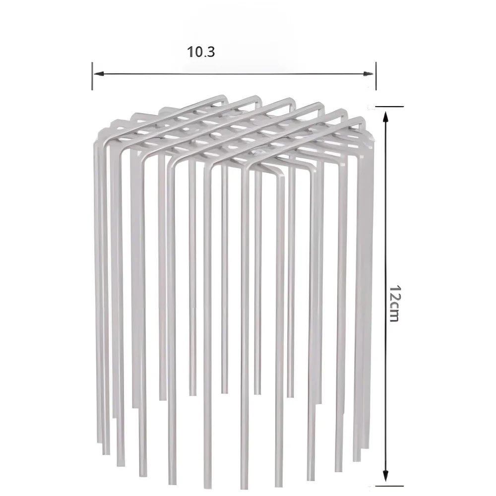 Large Rat Mesh Guard for Pipes and Drains Rodent Blocker Anti Rust Steel Wire Grid Universal Fit Expandable – 10 Cm Diameter, 12 Cm Length, for Mice and Birds.