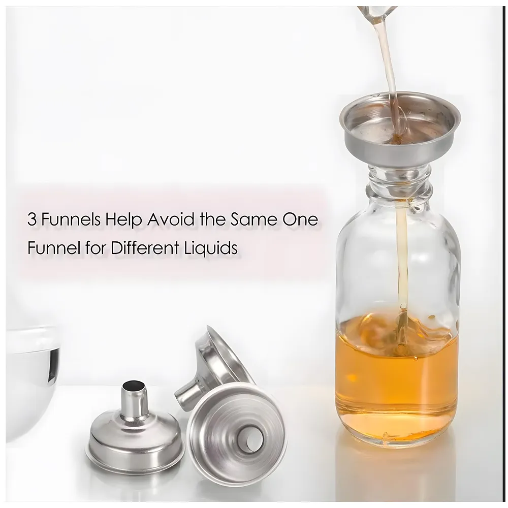 12 Pcs Glass Shot Bottles 60 ml Airtight Leak Proof 3.7 Inch Set