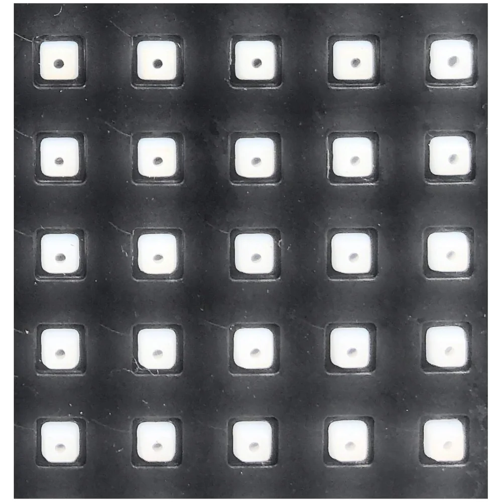 Rain Flow Overhead Shower 4 x 4 Inch Square Black High Pressure