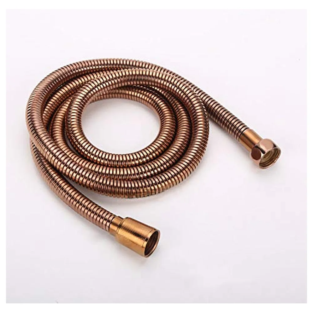 Brass Rose Gold Shower System 3 in 1 Wall Mixer Tap for Bathroom