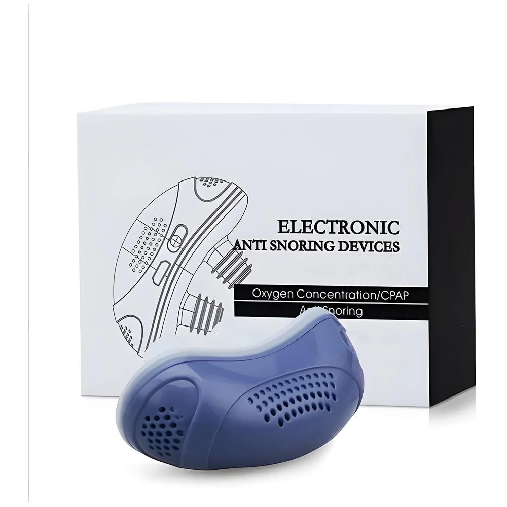 Upgraded Electric Noise Anti Snoring Device Sleep Stop Snore Aid Stopper, Stop Snoring Aids Devices Solution Small Travel