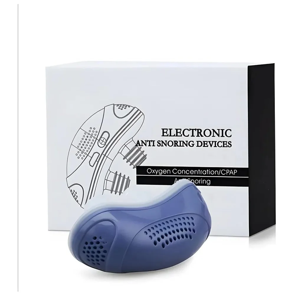 Upgraded Electric Noise Anti Snoring Device Sleep Stop Snore Aid Stopper, Stop Snoring Aids Devices Solution Small Travel