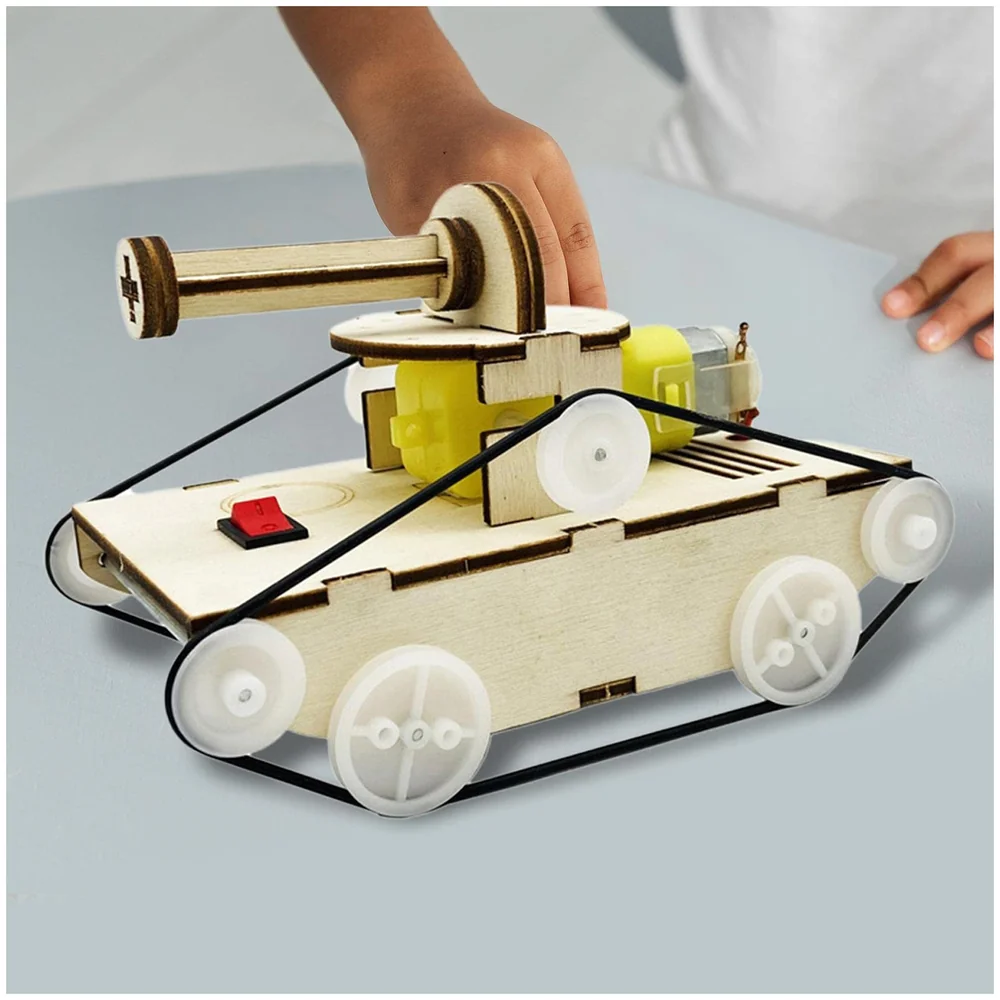 STEM Solar Tank DIY Educational Kit Science Engineering for Kids