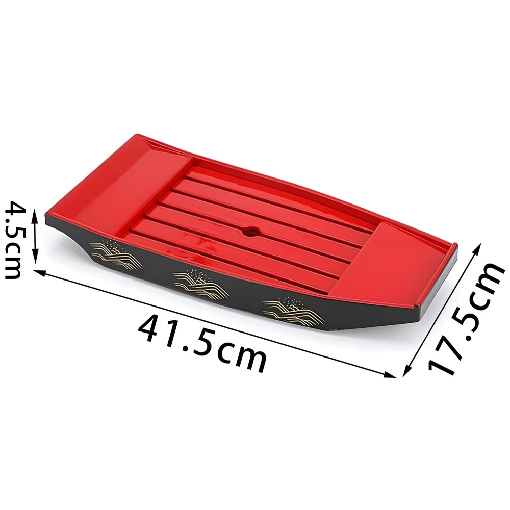 Japanese Sashimi Sushi Half Boat Plate 41 cm Medium Serving Tray
