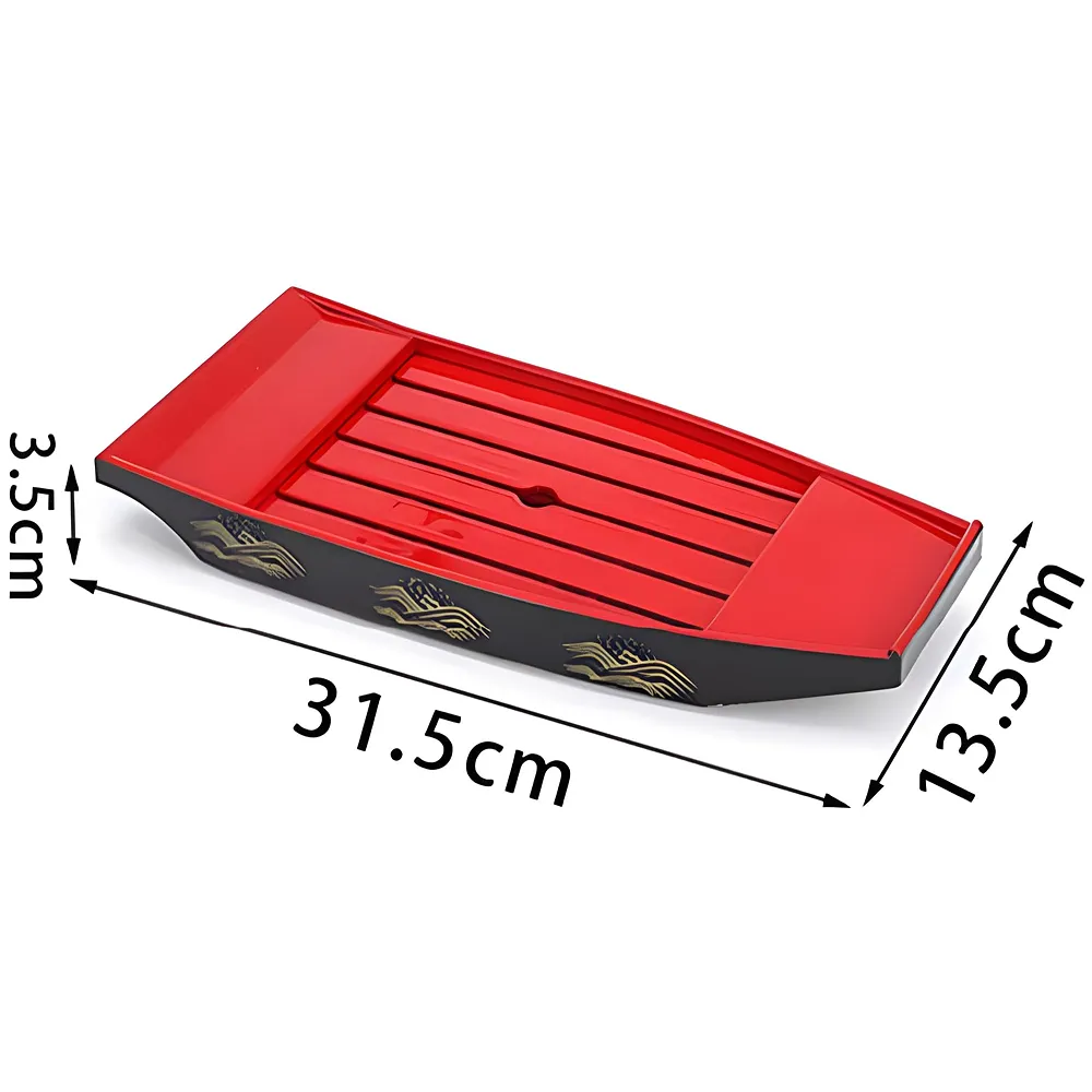 Japanese Sashimi Sushi Half Boat Plate 31 x 13.5 cm Serving Tray