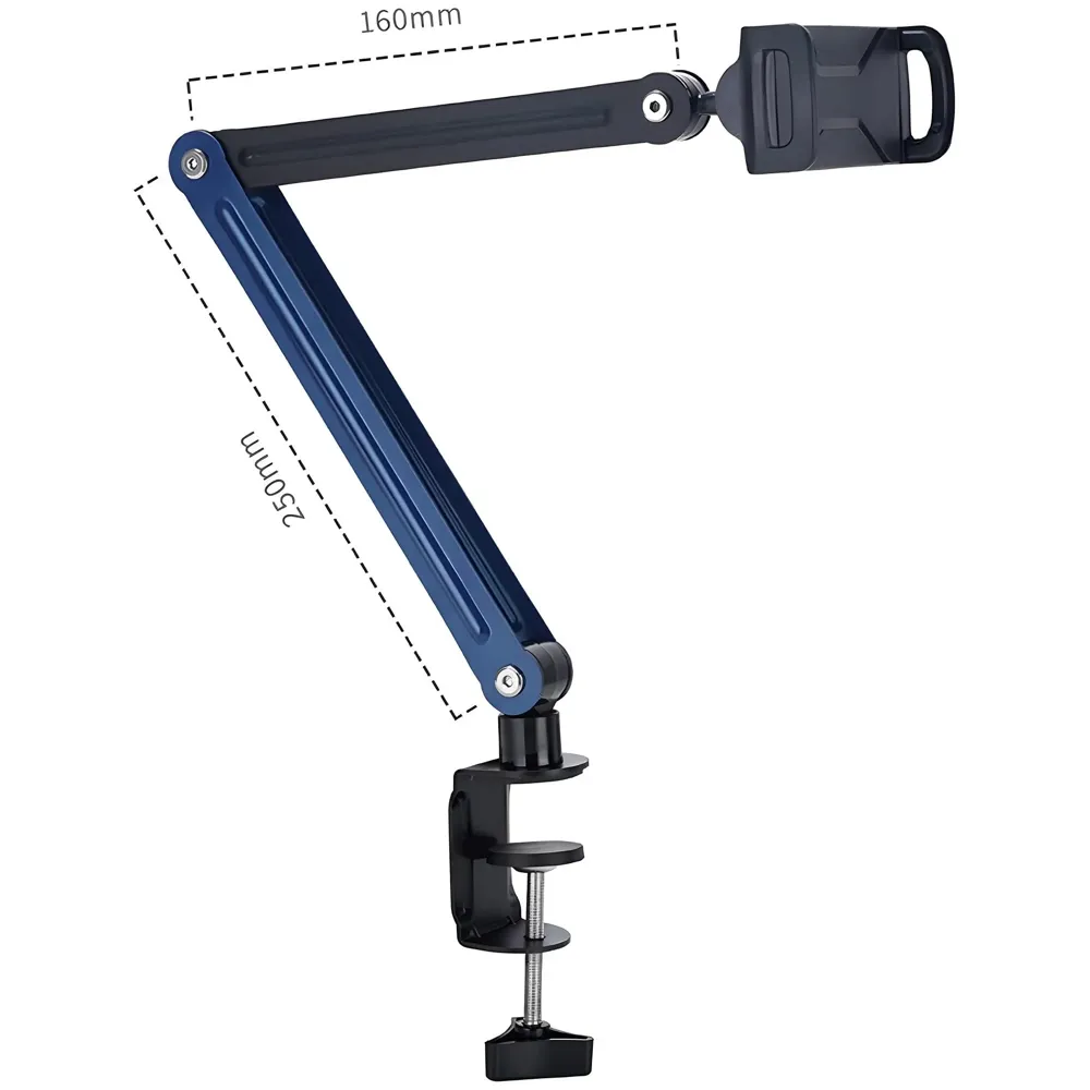 Desk Mount Tablet Holder for Phones and Tablets 4.7inch - 13 inches for Home Office Shops Cafes Commercial uses Table Mount Shelf Mount Tablet Bracket.