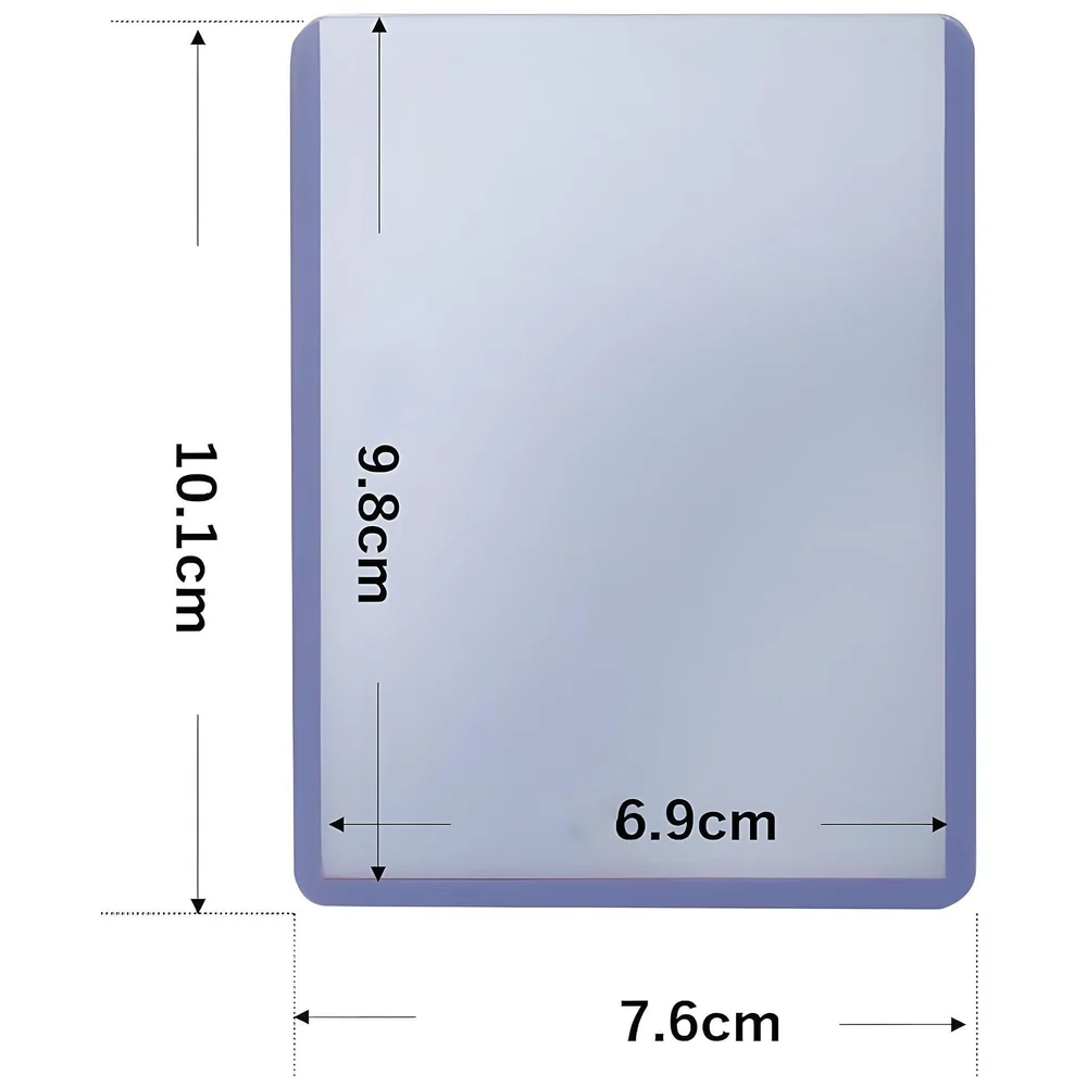25 Pcs Trading Card Toploaders 3 x 4 Inch 35PT Ultra Clear Rigid Premium