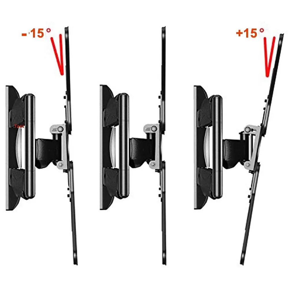 Heavy Duty Full Motion Cantilever Tilt Swivel Wall Mount Bracket for 32" inch to 55” LED, LCD and Plasma TV for VESA Sizes 100 x 100 Upto 400 x 400 mm (Wall Swivel 32''- 55'') Premium