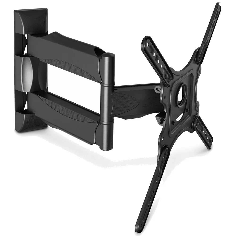Heavy Duty Full Motion Cantilever Tilt Swivel Wall Mount Bracket for 32" inch to 55” LED, LCD and Plasma TV for VESA Sizes 100 x 100 Upto 400 x 400 mm (Wall Swivel 32''- 55'')