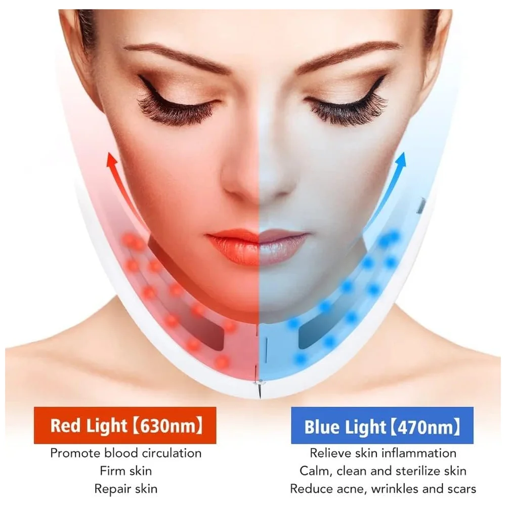 V Face Shaper LED Photon Therapy Micro Current Massager