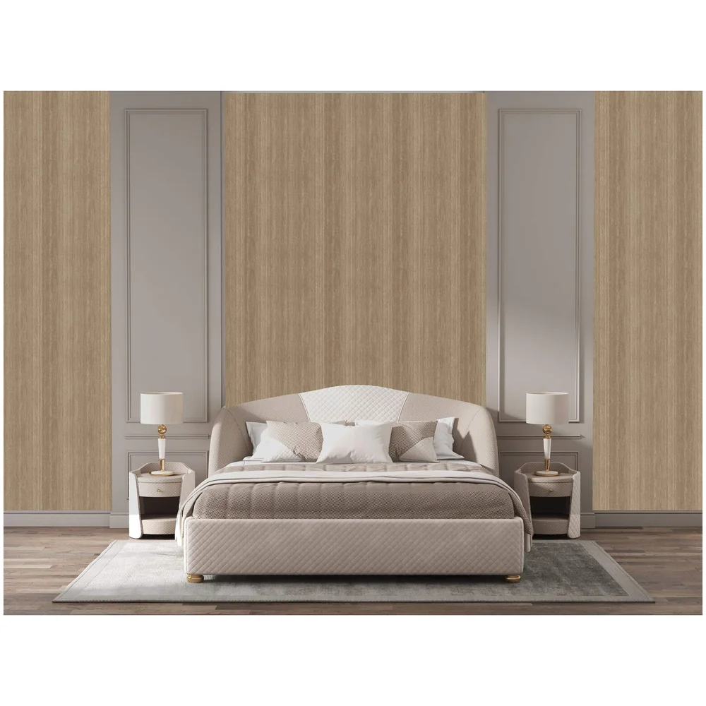 Veneer Wooden Textured Wallpaper Maple Wood Design 57 Sq Ft Roll