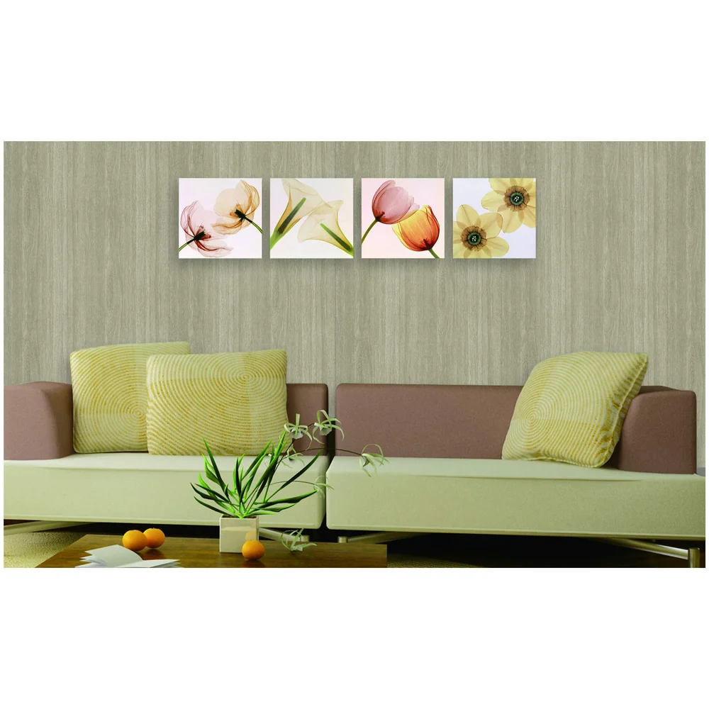 Veneer Wooden Textured Wallpaper Maple Wood Design 57 Sq Ft Roll