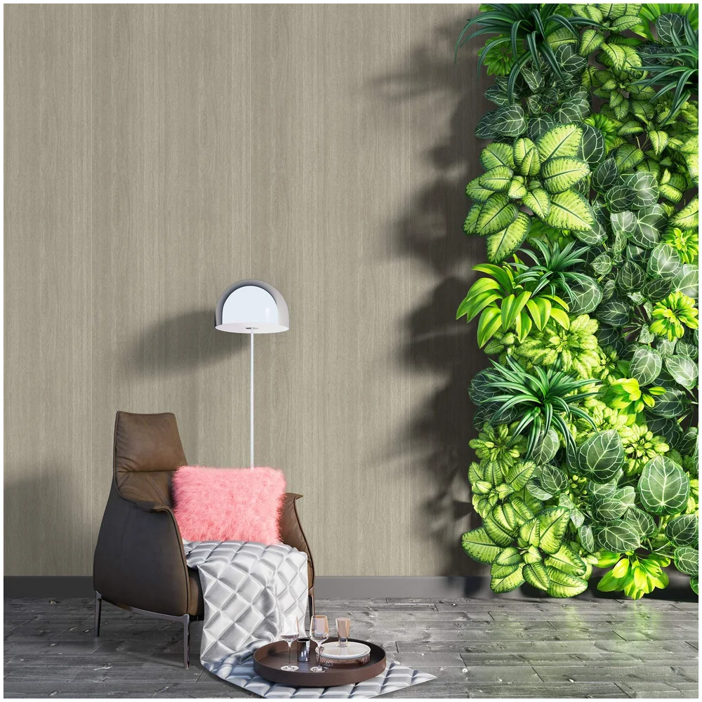 Veneer Wooden Textured Wallpaper Maple Wood Design 57 Sq Ft Roll